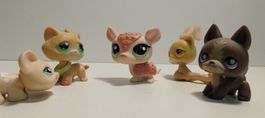 Sammel Figuren Kunstoff Figuren 5 x   ca 4.5 x 3 cm
