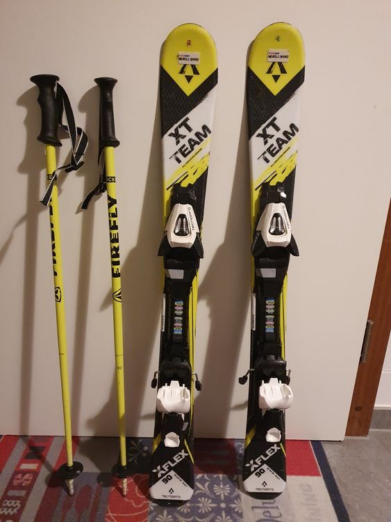 Miniatur-Ski Mit Stöcken – Maßstab 1:12, Ca. 10 Cm, Für Puppenhaus Oder Als Geldgeschenk
