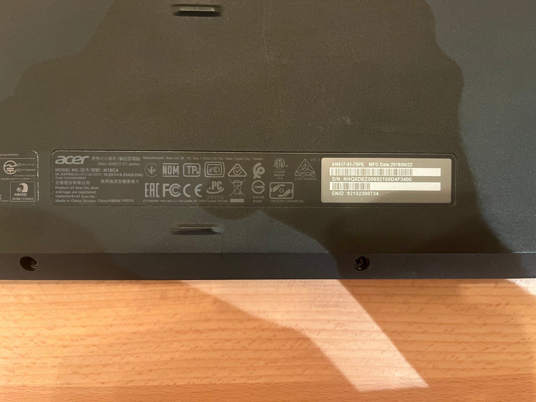 Acer Notebook: Acer Nitro 5 – Usato da Haldenstein venduto da Lusa1942 6
