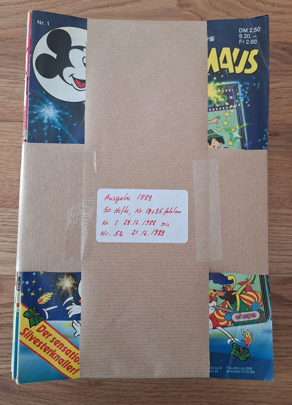 Fumetti: Micky Maus Hefte Jahressammlung 1989 – Usato da Schaffhausen venduto da Hottschili 1