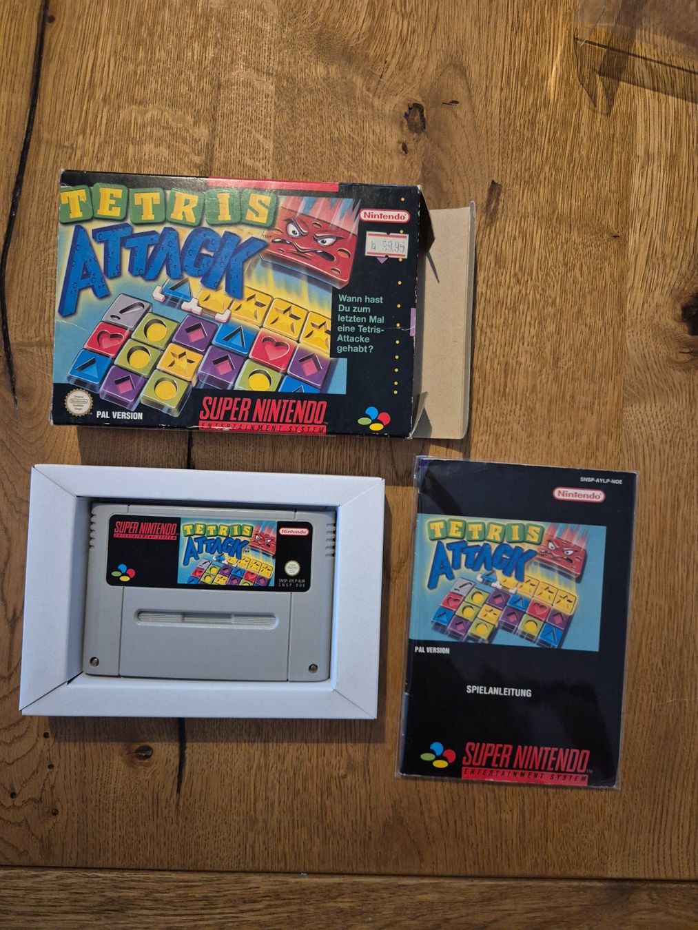 Nintendo Giochi: Tetris Attack SNES OVP – Usato da Pratteln venduto da RETRO1989 5