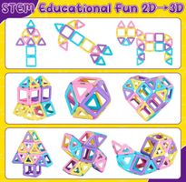 40 Teile magnet bausteine  ab Jungen und Mädchen Geschenk