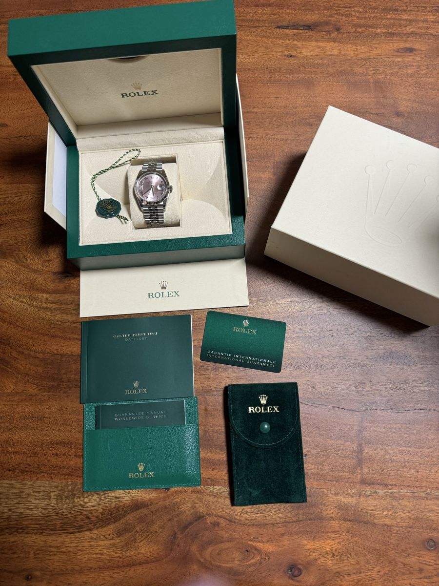 Bracciali & Braccialetti: Rolex Datejust 36 Rosefarben mit Diamanten- Full Set – Nuovo (secondo la descrizione) da Olten venduto da bir_k96n 1