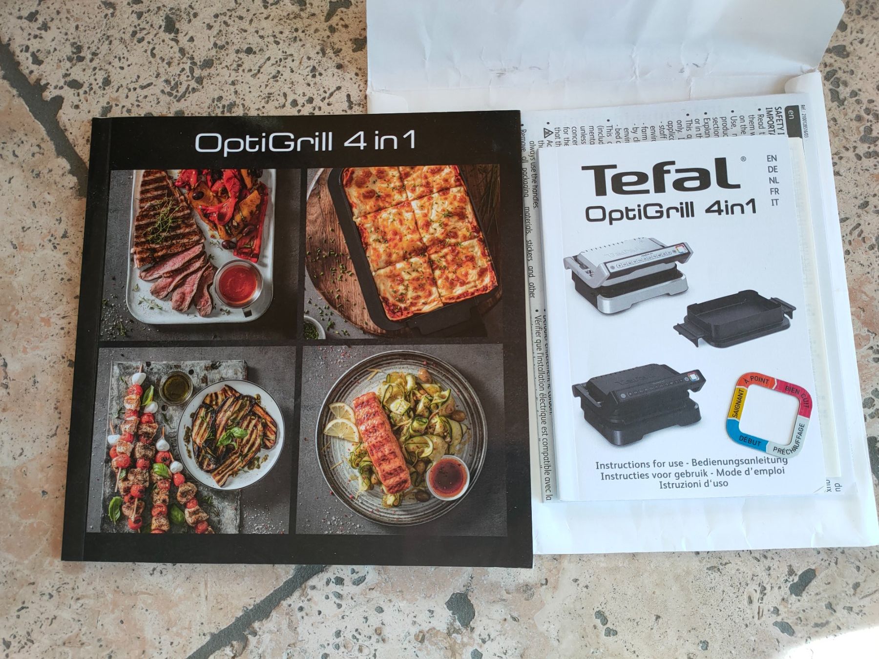 Tefal Elettrodomestici da cucina: Tefal OptiGrill 4in1 – Usato da Les Moulins venduto da alicia017 2