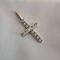 2g 18K Weisgold mit Steinen