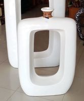 Vase Blumenvase Terrakotta Vasen Blumen Schale Amphore Deko