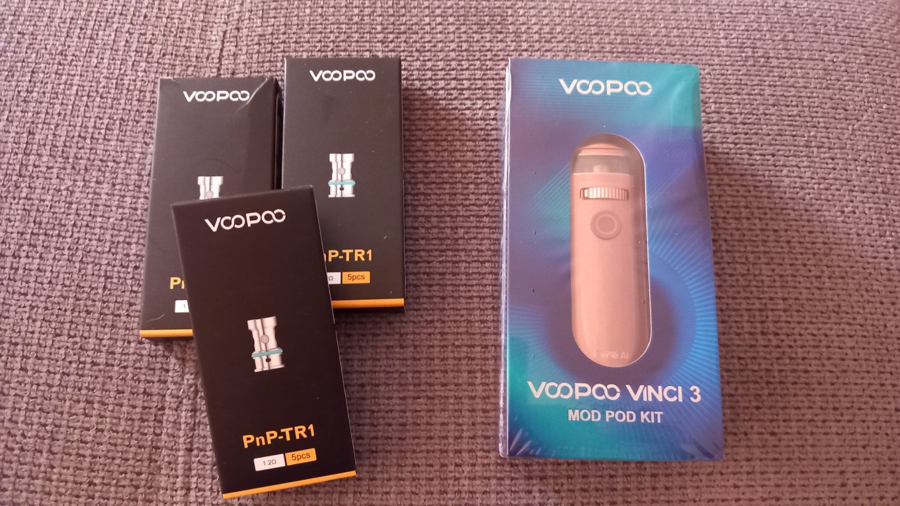 Voopoo Sonstige Tabakwaren: Voopoo Vinci 3 / cigarette électronique+ 3 résistances – Neu und originalverpackt aus Monthey von Faragon