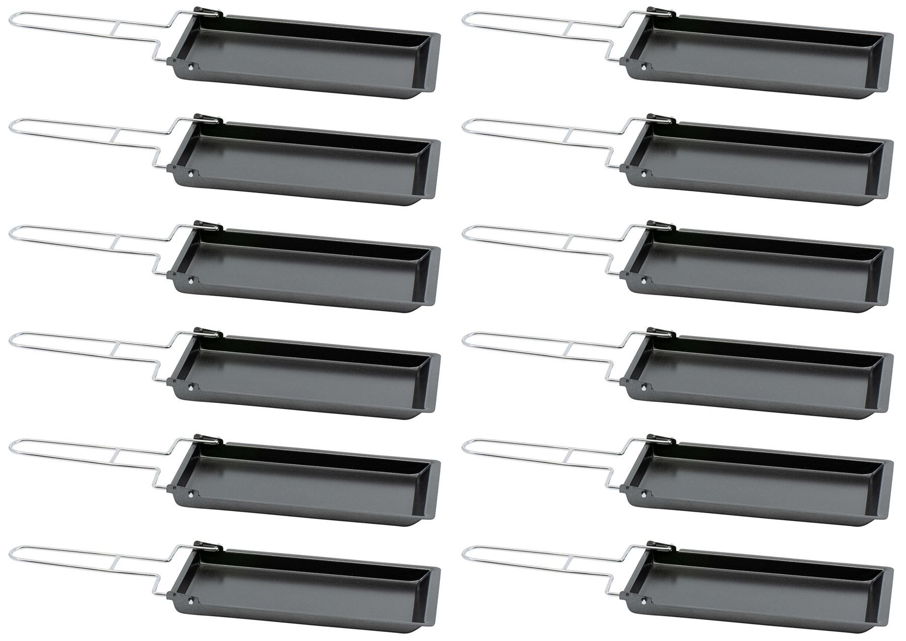 Elettrodomestici da cucina: Raclette Pfännchen - Grillpfänchen 12 Stk – Nuovo e nell'imballaggio originale da Wettingen venduto da kochshop 1