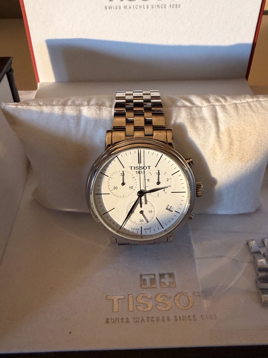 Tissot Orologi: Tissot Chronograph Watch with Box good condition – Nuovo (secondo la descrizione) da Therwil venduto da nicrichab 1