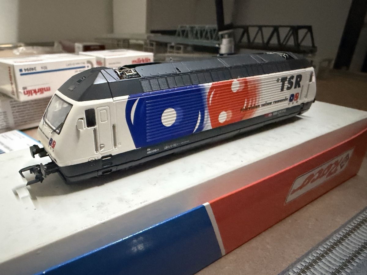 Roco Modellini di ferrovie: Roco 69513 Re 460 TSR AC Digital  – Usato da Bercher venduto da Dispo0 1