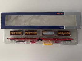 Wagon Roco 67396 T2000 AAE Terratrans – Double Poche, échelle HO, DC, Neuf