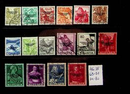 SUISSE SERVICES TIMBRES OBLITÉRÉS BIT SBK 38.00 /U706