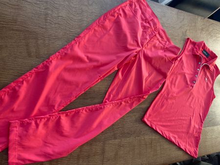 *CHERVO* GOLFSET HOSE & T-SHORT GR.34/S rosa GOLF Sport