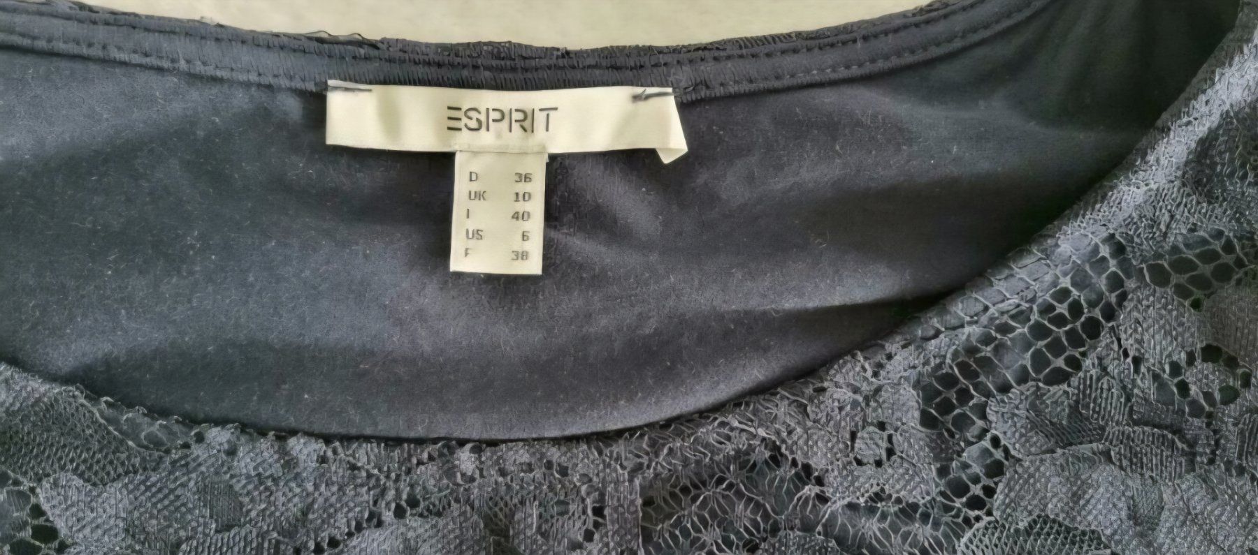 Esprit Vestiti: Umstandsmode: ESPRIT Maternity Spitzenkleid mit Schleife S – Nuovo (secondo la descrizione) da Champlan venduto da acr_kkd5 6