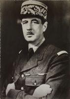Charles de Gaulle, Frankreich