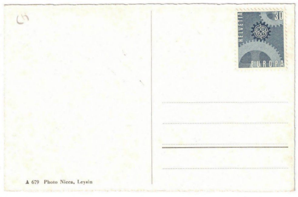 Cartoline postali: Leysin - 4 Bild AK – Usato da Binningen venduto da Mountainrider 1