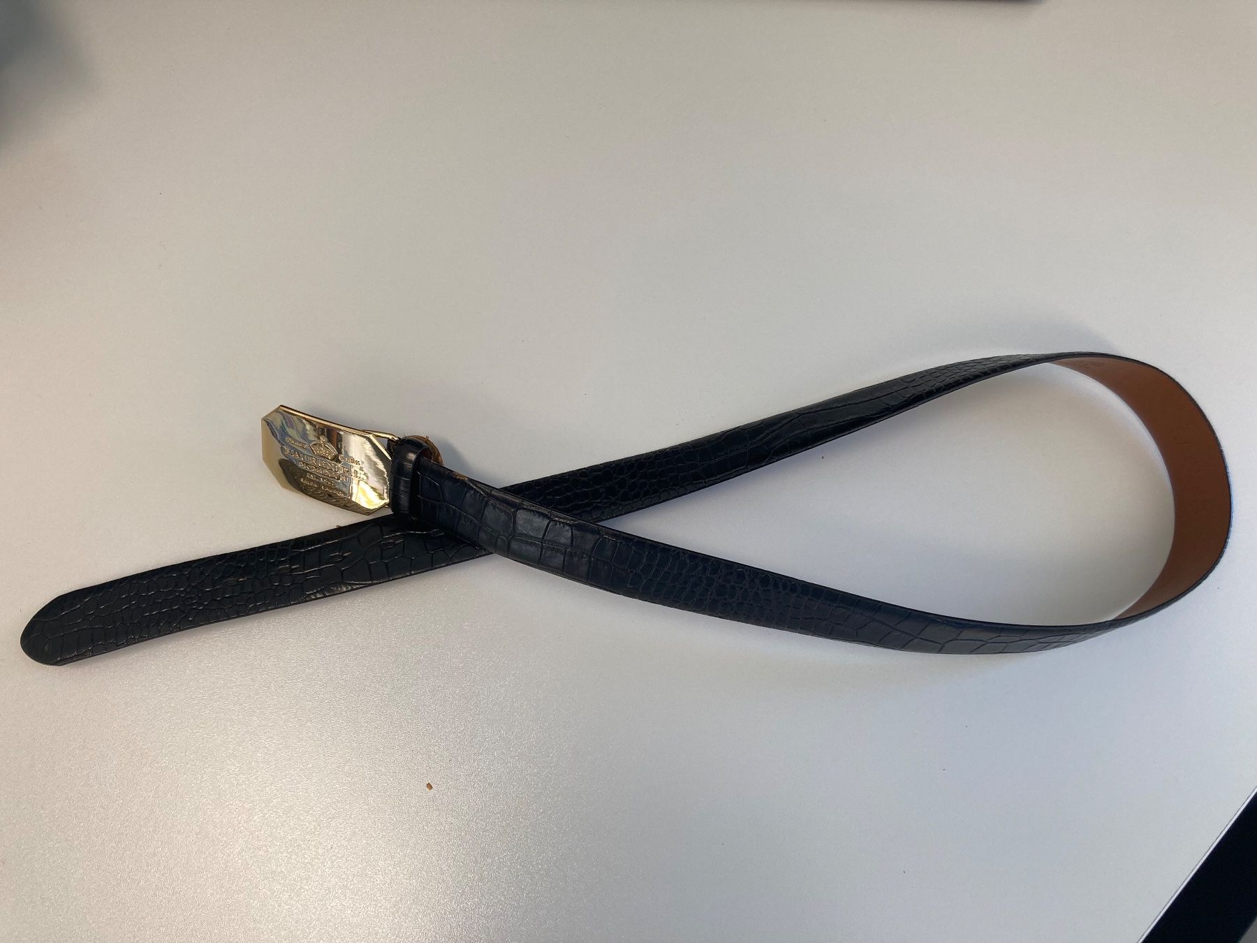Ralph Lauren Gürtel: Ralph Lauren Gürtel Kroko-Optik – Gebraucht aus Thalwil von helvetaki 1