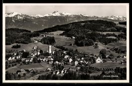 AK Heiden, Ortsansicht, 1940