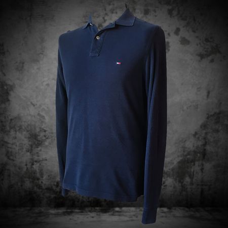Polo Tommy Hilfiger Slim Fit Blue Deep Men S