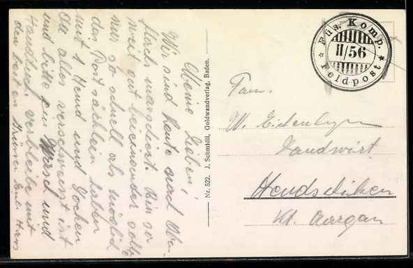 Cartoline postali: AK Schinznach, Schloss Kasteln – Usato da Berlin venduto da bartko-reher 1