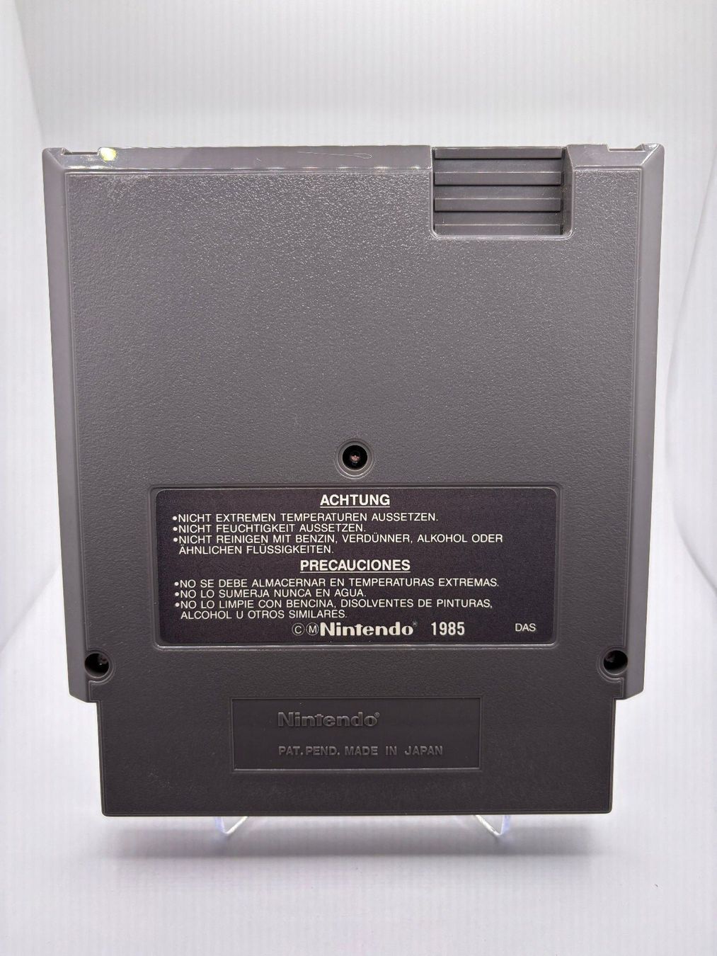 Giochi: NES - The Simpsons: Bart vs. the World – Usato da Allschwil venduto da Bullach 1
