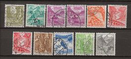 CH201y - Paysages 1936 papier lisse obl.