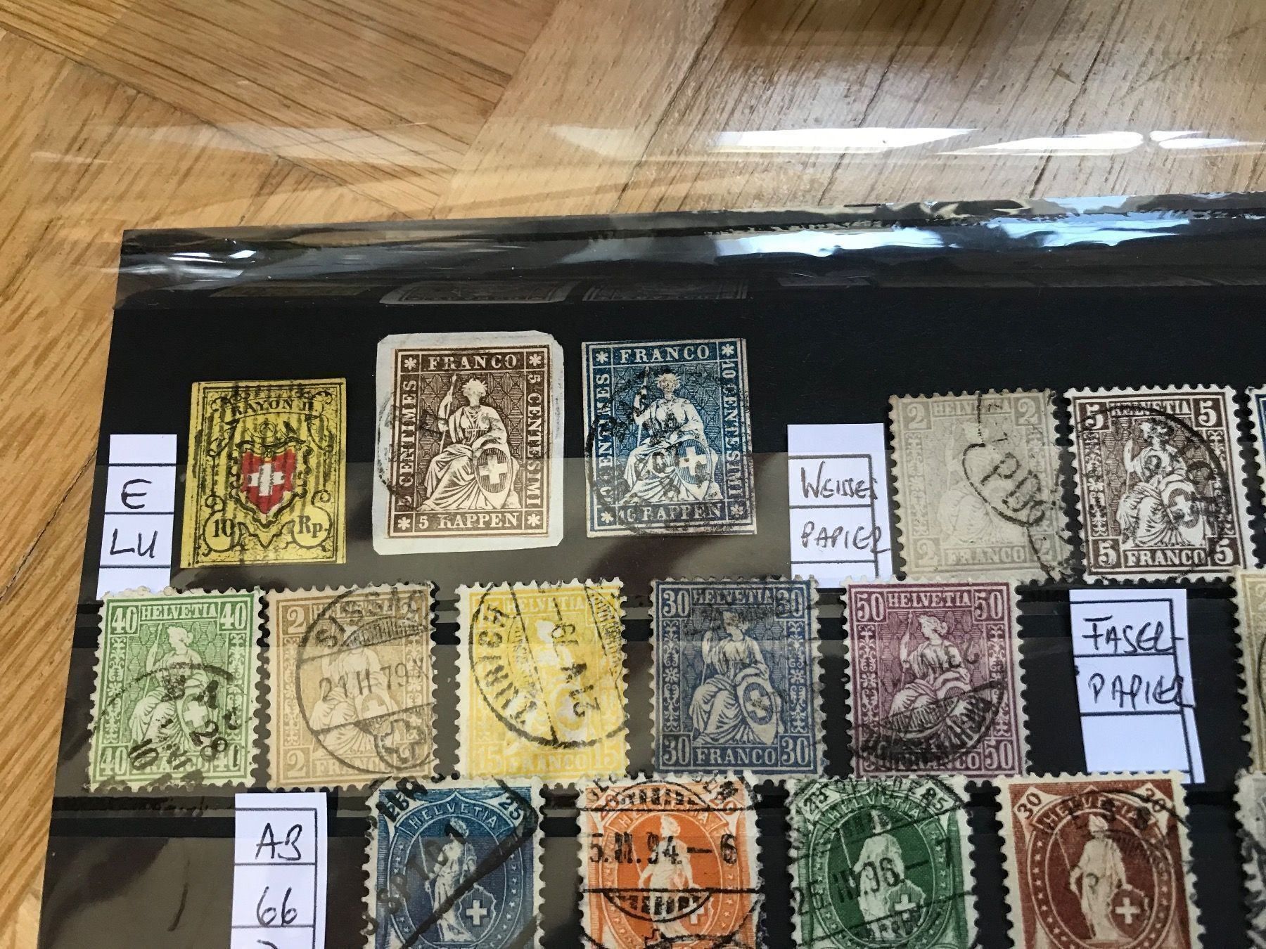 Tous les timbres: Schönes Altlot ab Rayon mit Attest! – D'occasion à stäfa par brandy66 6