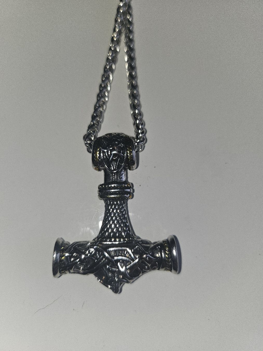 Catenine: collier marteau de thor double face – Nuovo (secondo la descrizione) da Senèdes venduto da hen_fw8b 1