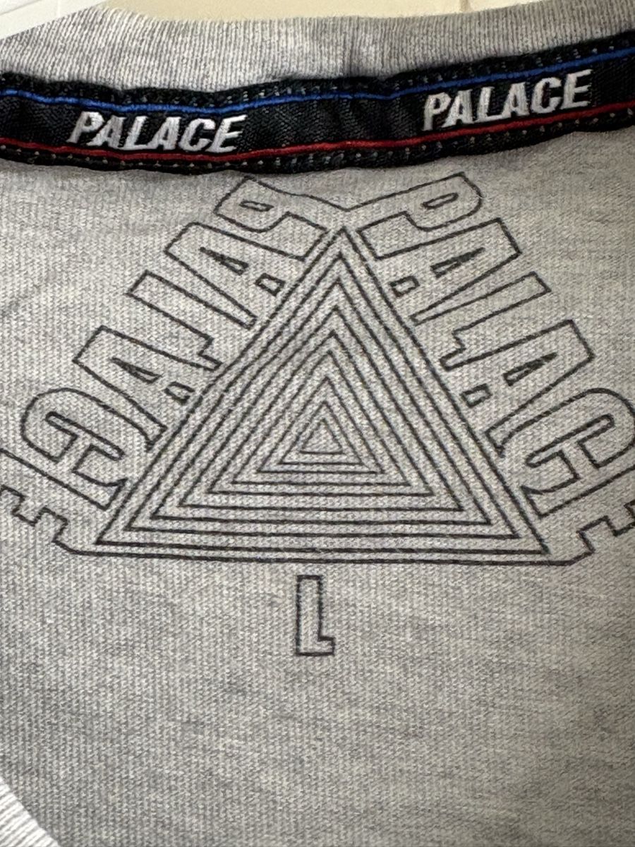Palace T-shirt: Palace Langarmshirt Grau Grösse L  – Usato da Regensdorf venduto da k0nkret 2