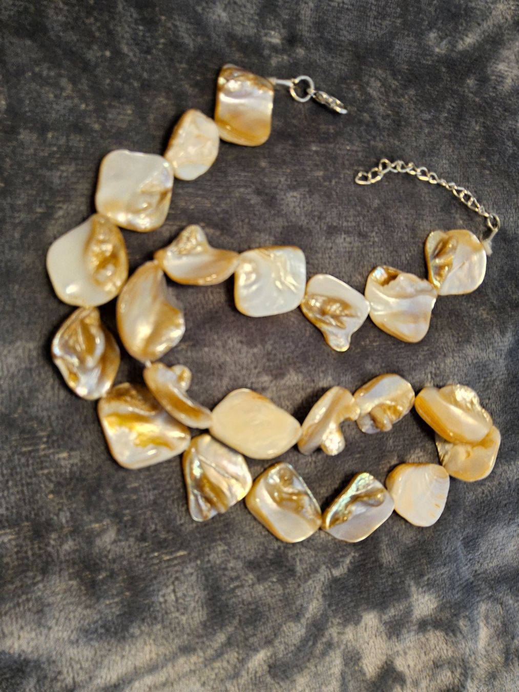 Catenine: Vintage sommerliche Perlmutt Kette Collier – Usato da Zürich venduto da SciTec 2