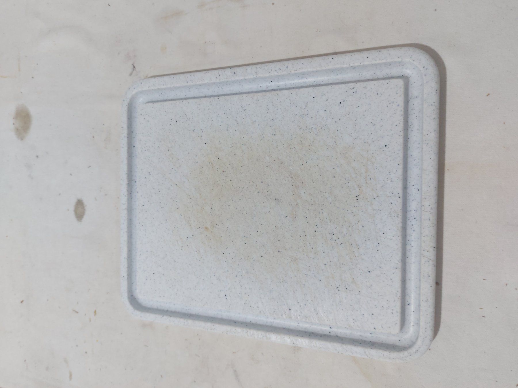 Elettrodomestici da cucina: Weisses Schneidebrett, 32x26cm Kunststoff – Usato da Rheinau venduto da profitronic.shop 7