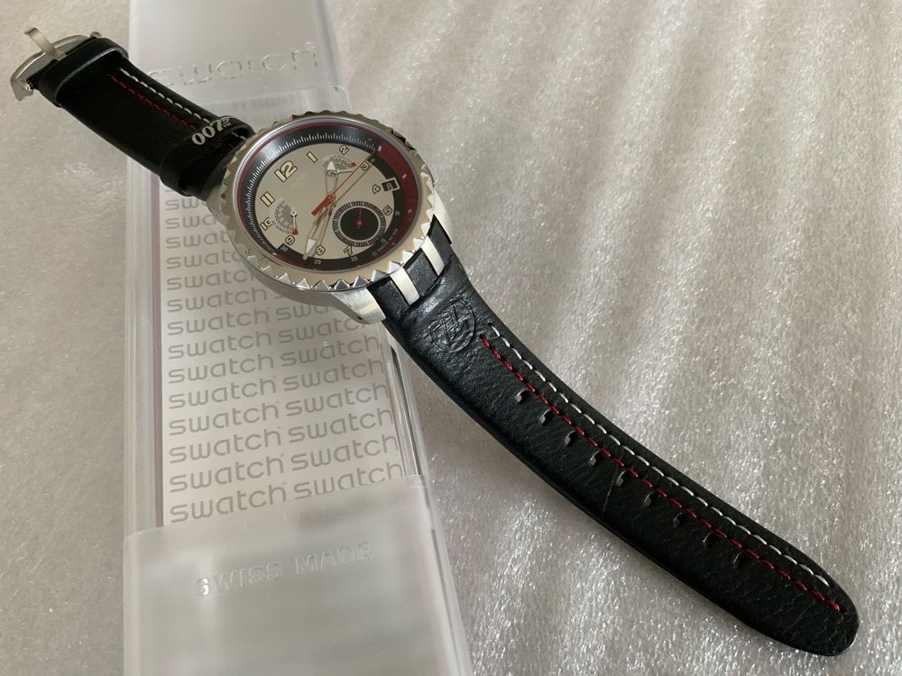 Swatch Montres: Swatch Irony Retrograde 007 MAX ZORIN ★ ungetragen – Neuf avec emballage d'origine à Wettswil par rotonda 3