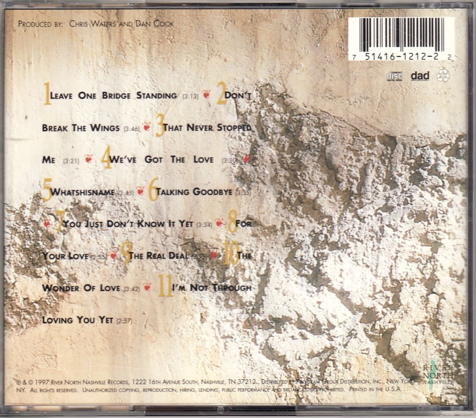 CD: Holly Dunn – Leave One Bridge Standing – Nuovo (secondo la descrizione) da Boussens venduto da catfood01 1