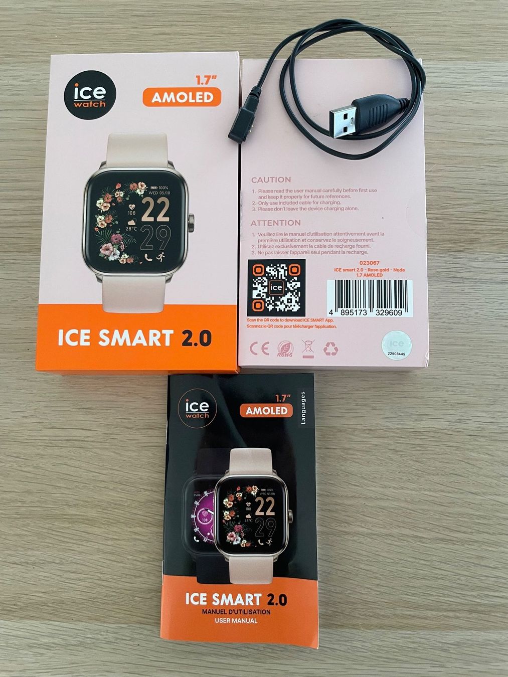 Ice watch Smartwatch: Ice Watch Ice Smart 2.0 Amoled 1.7'' Rose Gold – Usato da Pully venduto da Fictikalli 2