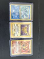 Legendäres Pokemon Karten Trio: Arktos, Zapdos, Lavados