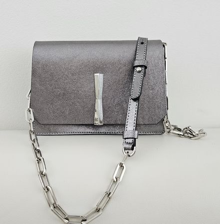 Gianni Chiarini Firenze Tasche Silber Kette Top Zustand!