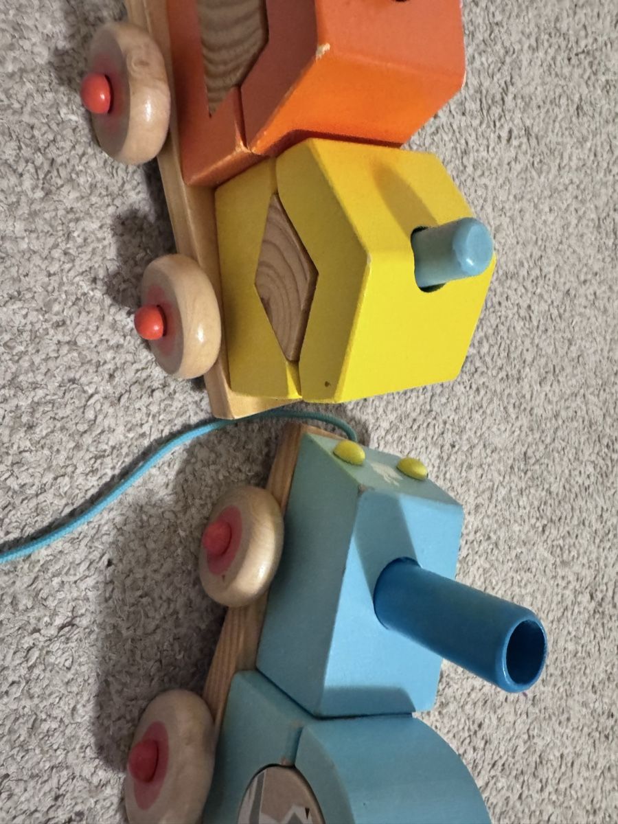 Janod Giocattoli: Janod Wooden Toy Train Set – Usato da Zug venduto da axx3l 6