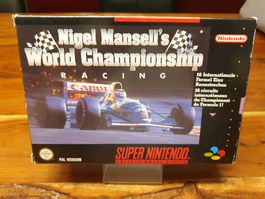 Nintendo SNES - Nigel Mansell´s World Championship OVP