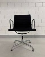 ALU-CHAIR EA-108, VITRA, EAMES, HOPSACK, SCHWARZ, ORIGINAL