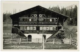 AK Lenk Simmentalerhaus Feldpost 1945