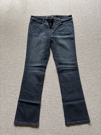 Jessica Jeans Straight Fit dunkelgrau Gr. 44 NEU