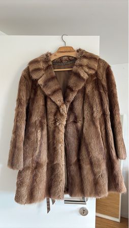 Edler Vintage Nerzmantel, Grösse M, perfekt für den Winter!