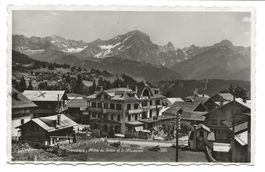 Chesières (VD) Aigle - Hôtel du Soleil - le Muveron - 1935
