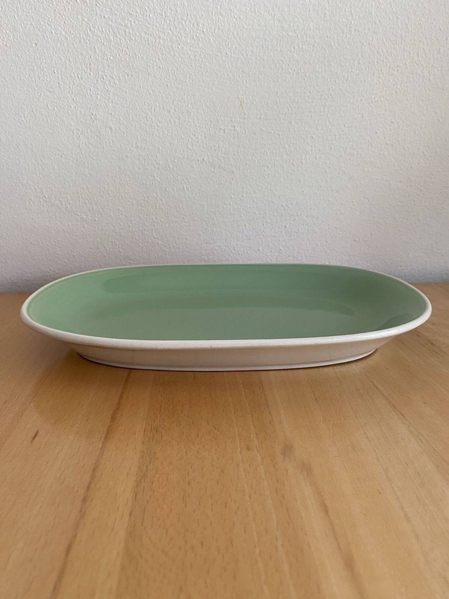 Rössler Plateaux: Rössler Platte pastellgrün Grösse 28 – D'occasion à Schwarzenburg par Michellu 1