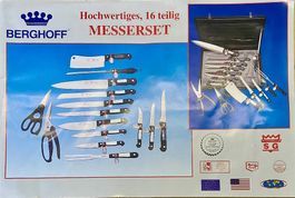 BERGHOFF - Messer Set, 16 teilig NEU