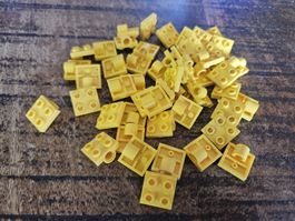 lego 2444 lot de 50 pièces Yellow Plate, Modified 2 x 2