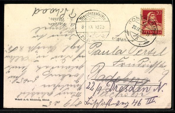 Cartoline postali: Diavolezzahütte, Berghütte mit Piz Ber – Usato da Berlin venduto da bartko-reher 1