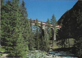 Glacier-Express Albula-Viadukt
