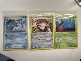 Lot 3 Pokémon Karte Holo (DE)