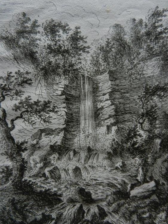 Gravures: Erlenbach Wasserfall – D'occasion à Risch par Rischli15 1
